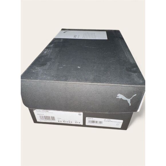 PUMA X Ami Suede Vintage “jaffa Orange” Sneakers Sz 9.5 - Picture 2 of 11